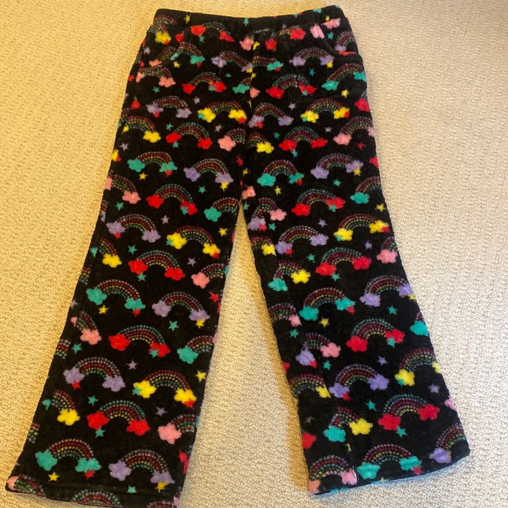 COPY - Candy Pink fuzzy pants with pockets